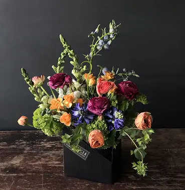 composition of flowers