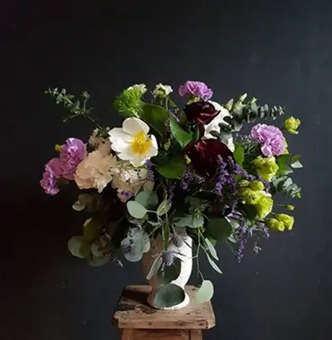 composition of flowers